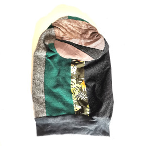 Czapka patchworkowa smerfetka