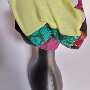 Czapka patchworkowa etno boho