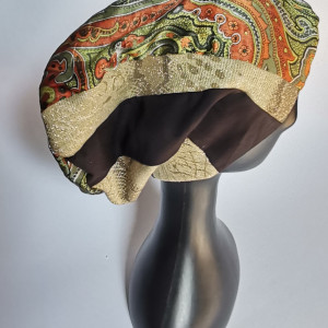 Czapka patchworkowa etno