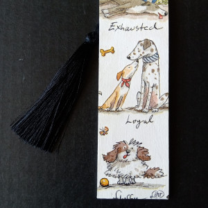 Zakładka do książki Psiaki