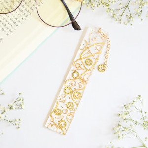 Zakładka do książki - mechanika złoto