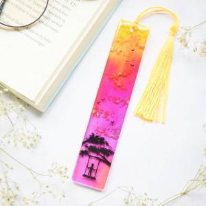 Zakładka do książki -  zachód słońca