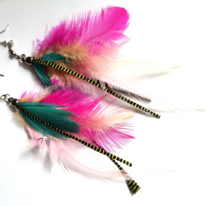 Kolczyki długie energia  pastel