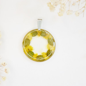 Zawieszka do naszyjnika - słoneczny wianek