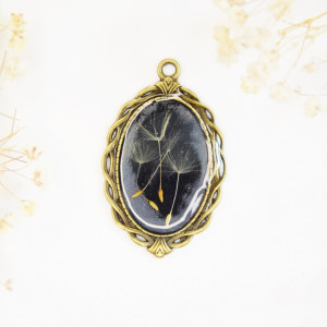 Zawieszka do naszyjnika - dmuchawce