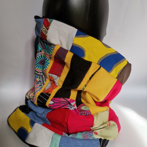 Komin patchworkowy  kolorowy