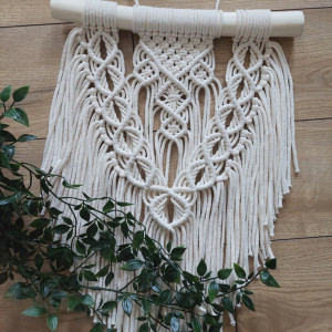 Makrama ścienna BELLA naturalny