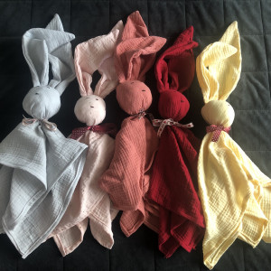 Muślinowe króliczki