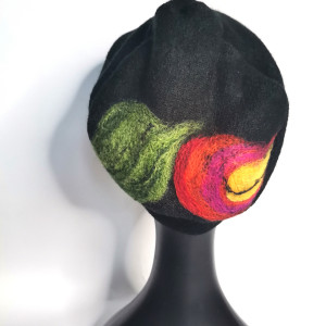 czapka welniana na podszewce