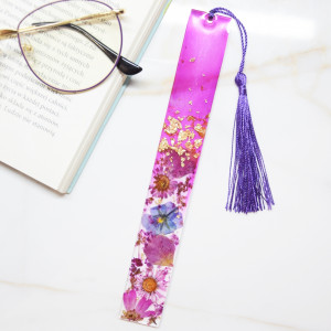 Długa Zakładka do książki - fiolet