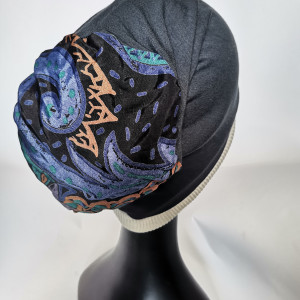 Ciepła smerfetka  szara grafit