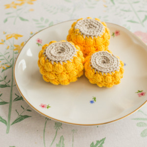 Szydełkowa kukurydza - kawałek