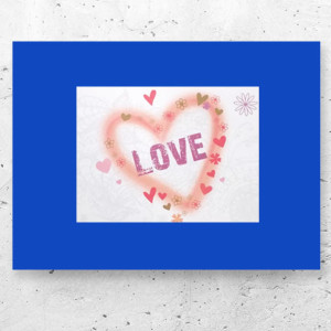 serduszko plakat A4, love plakat do domu, plakat z serduszkiem, plakat z napisem love, love obrazek do sypialni, serce plakat do kuchni, love plakat na ścianę