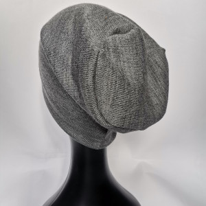 Czapka szara smerfetka unisex