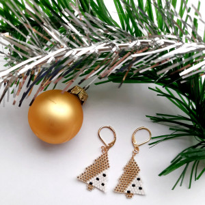 Kolczyki z koralików