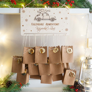Kalendarz adwentowy - garbus