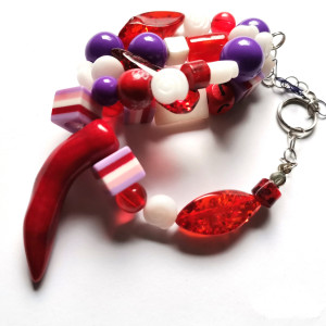 Bransoletka uniwersalna z koralem