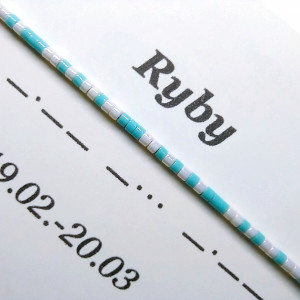 Znak zodiaku Alfabet Morsea