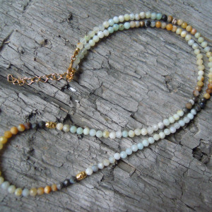 GLACIER - naszyjnik mix kamieni