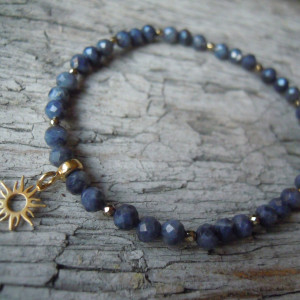 EKIRO - bransoletka z szafirów