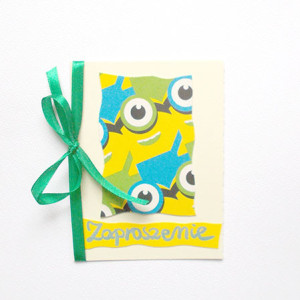 bajkowe zaproszenie dla dziecka, śmieszne zaproszenie, zaproszenie dla chłopca, zaproszenie dla dziewczynki, fajne zaproszenie na imprezę