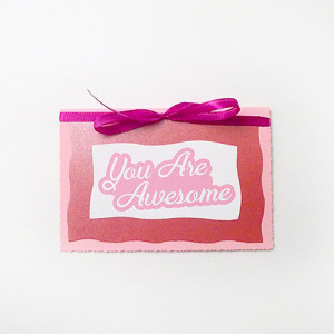 awesome kartka bez życzeń, fajna kartka okolicznościowa, kartka na urodziny, kartka dla dziewczyny, wieczór panieński kartka, kartka na 18