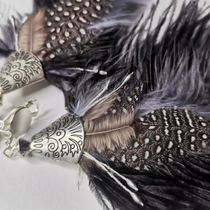 Klipsy  pióra leciutkie