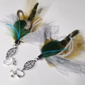 Klipsy  pióra leciutkie