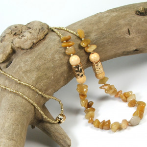 Nefryt miodowy i howlit