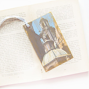 vintage zakładka do książki, zabytki zakładka, Wawel zakładka, Kraków zakładka do książek, zabytki zakładka, architektura zakładka