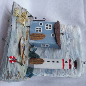 Wieszak na klucze- Nad morzem