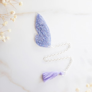 Zakładka skrzydło wróżki - fiolet