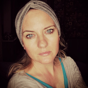 Opaska turbanowa ze złotym