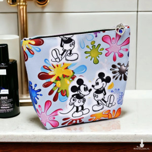Kosmetyczka damska etui do torebki wodoodporna kosmetyczka Myszka Miki