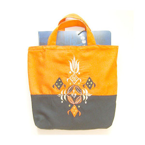 fajna torba szoperka, pomarańczowa torba z bawełny, boho torba na zakupy, mocna torba na zakupy, etno torba, eko torba, ładna torba na zakupy, płócienna torba A4, shopperka, szoperka