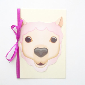 lama kartka, kartka dla dziewczynki, kartka bez życzeń, bajkowa kartka, śmieszna kartka, zaproszenie, podziękowanie, kartka na 18, kartka na wieczór panieński