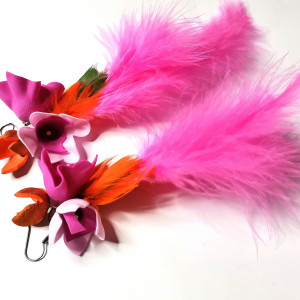 Kolczyki pióra duze i lekkie