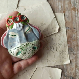 Sielska krówka magnes