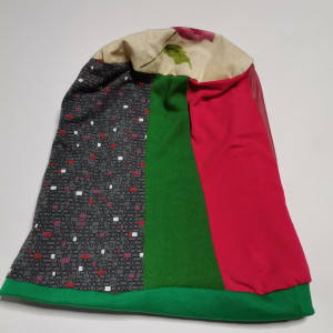 Czapka patchworkowa smerfetka uniwersalna