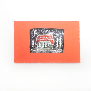 Boże Narodzenie kartka, czerwona kartka świąteczna, kartki bez życzeń, zima kartka, bajkowe kartki ręcznie malowana, rustykalna kartki, kartki dla firm, kartki noworoczne