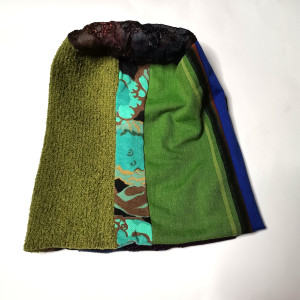 Czapka patchworkowa smerfetka uniwersalna