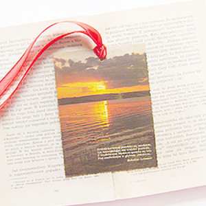zachód słońca zakładka do książki, zakładka dla dziewczyny, zakładka dla chłopaka,vintage zakładka do książek, shabby chic zakładka