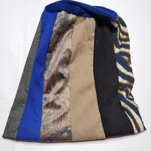 Czapka patchworkowa smerfetka uniwersalna