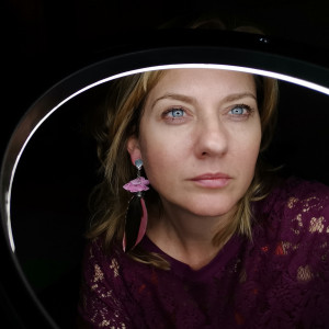 Klipsy kolorowe pióra