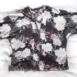 vintage narzutka z krótkim rękawem kimono bluzka narzutka, lekka narzutka bluzeczka damska dorothy perkins