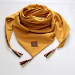 Chusta musztardowa