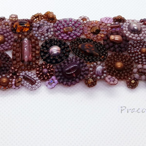 koralikowa łąka czekolada z lawendą