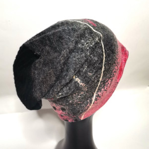 Czapka smerfetka bordo mazaniec