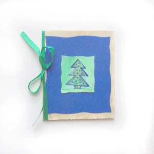 shabby chic kartka świąteczna, Boże Narodzenie kartki malowane ręcznie, choinka kartka na Święta, świąteczna kartka z choinką, kartki na Nowy Rok, noworoczne kartki