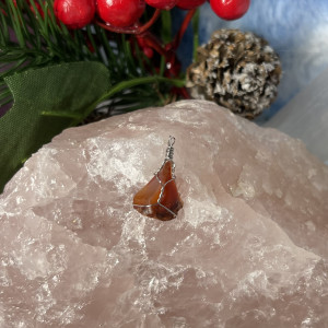 naszyjnik KARNEOL - kamień ODWAGI, siły i działania